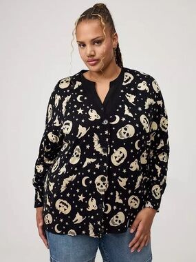 NWT Torrid Halloween Boyfriend Cardigan